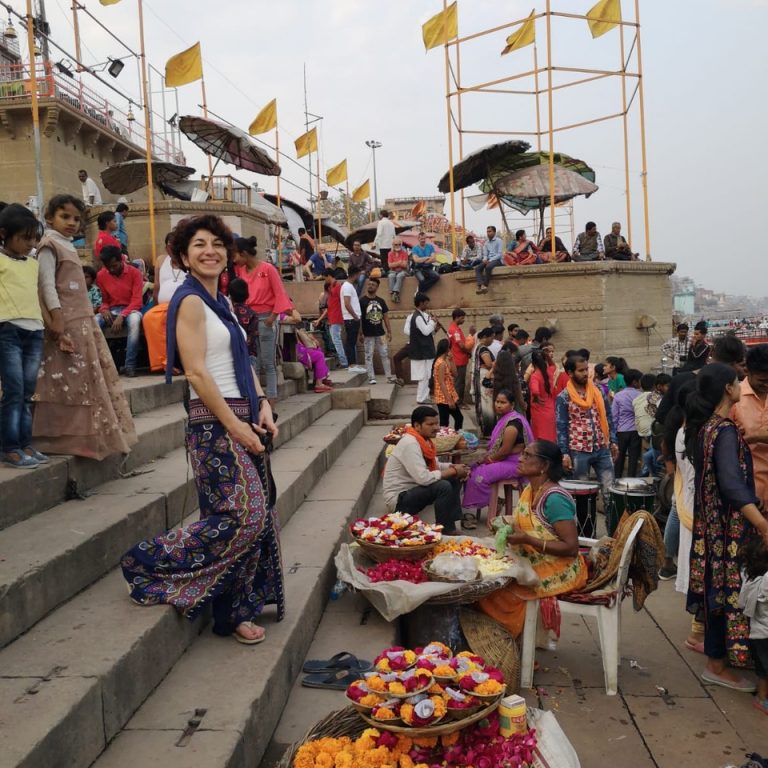 valérie sirben stage en inde Varanasi-Benares